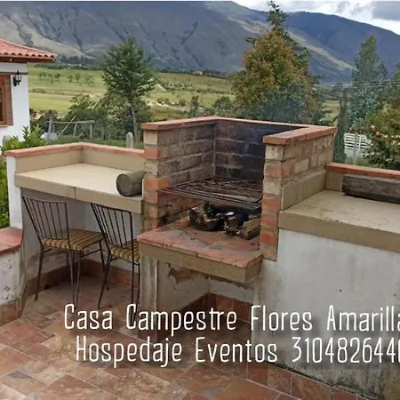 Casa Campestre Flores Amarillas Villa de Leyva Exterior foto