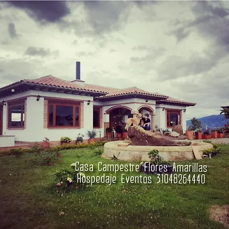 Casa Campestre Flores Amarillas Villa de Leyva Exterior foto